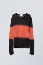 Svart/Orange - Tröja Tina - 0