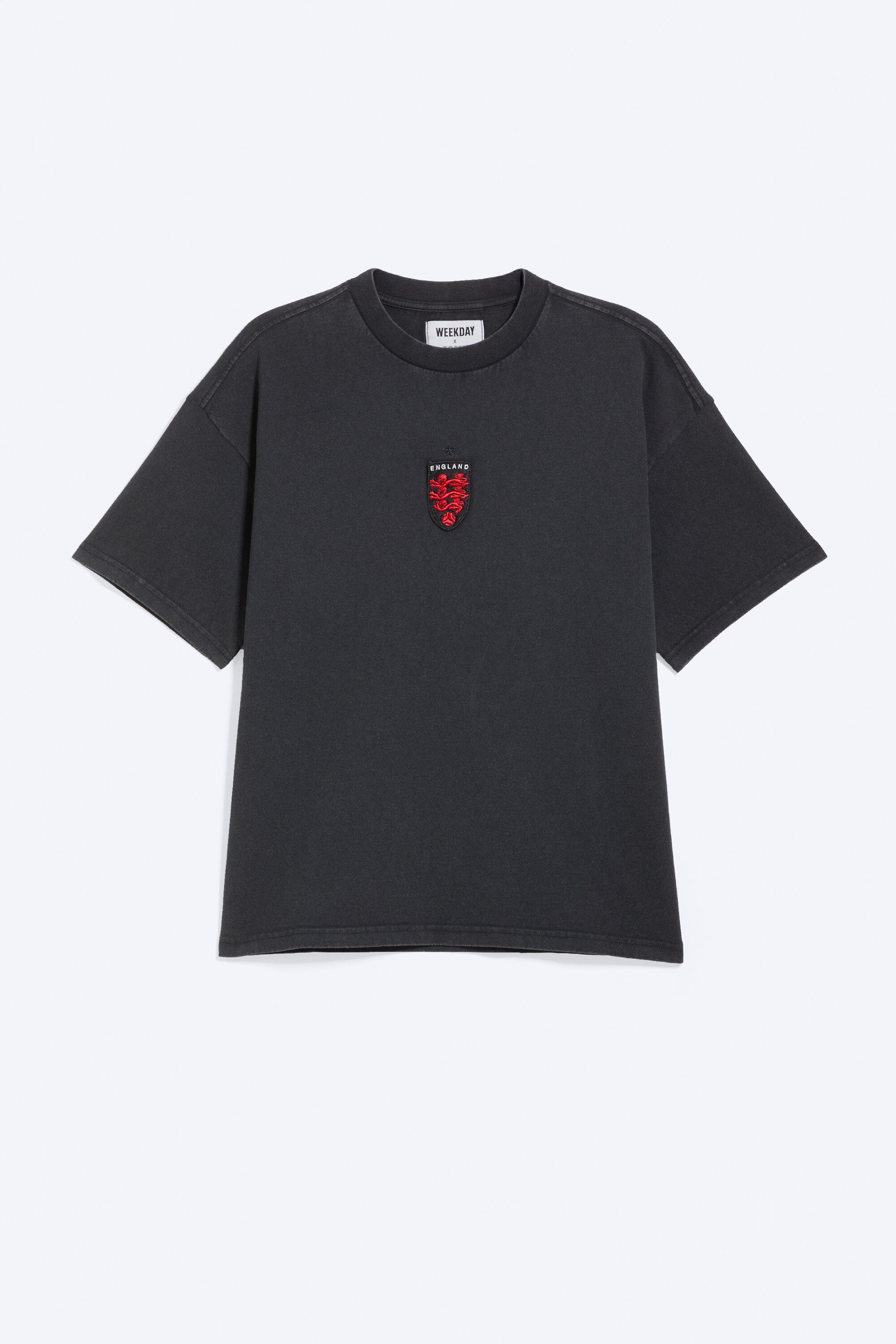 Off Black - TOFFS Loose Boxy Football T-Shirt - 4