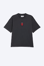 Off Black - TOFFS Loose Boxy Football T-Shirt - 4