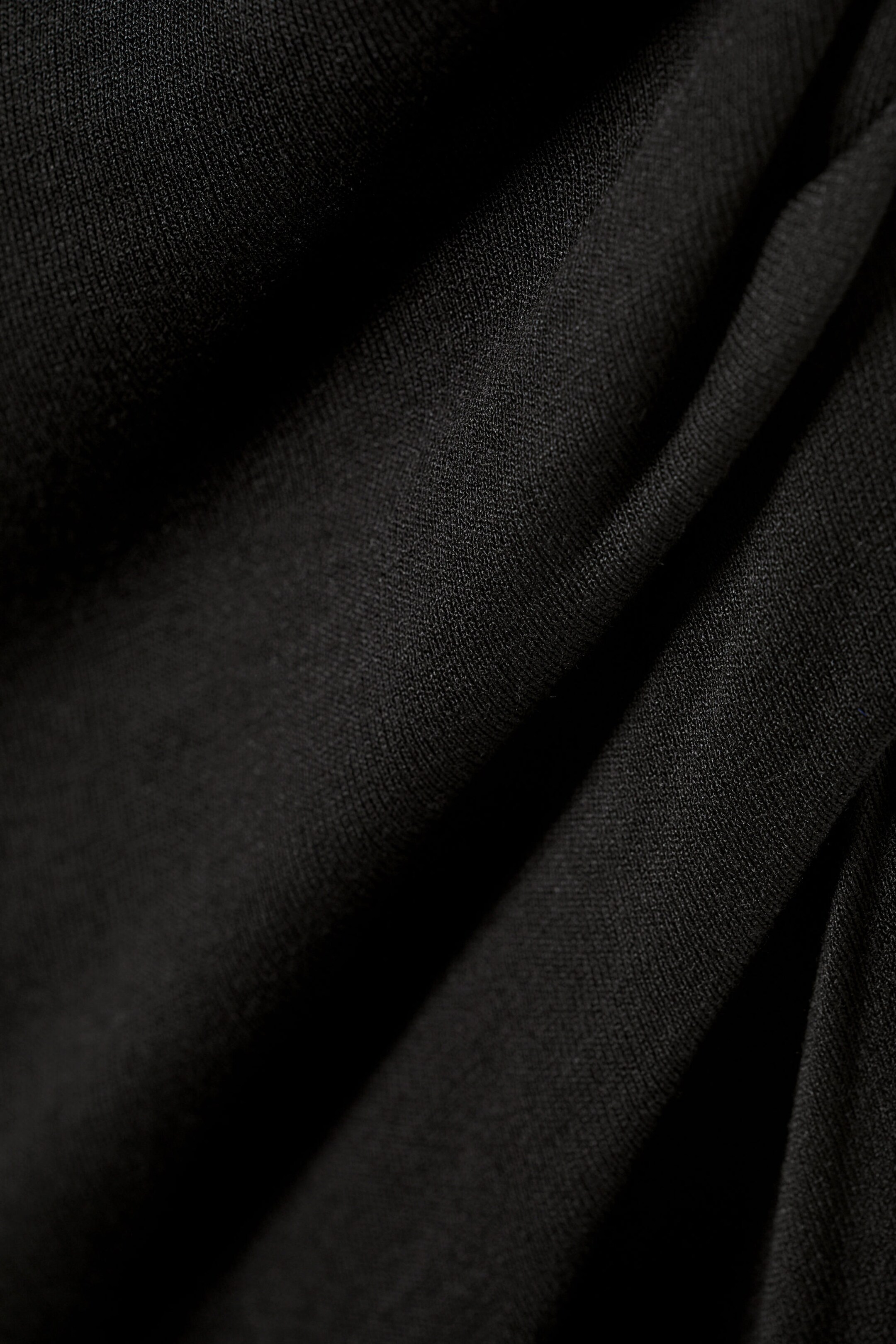 Black - Joan Drape Dress - 1