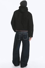 Schwarz - Utility-Jacke für den Herbst - 3