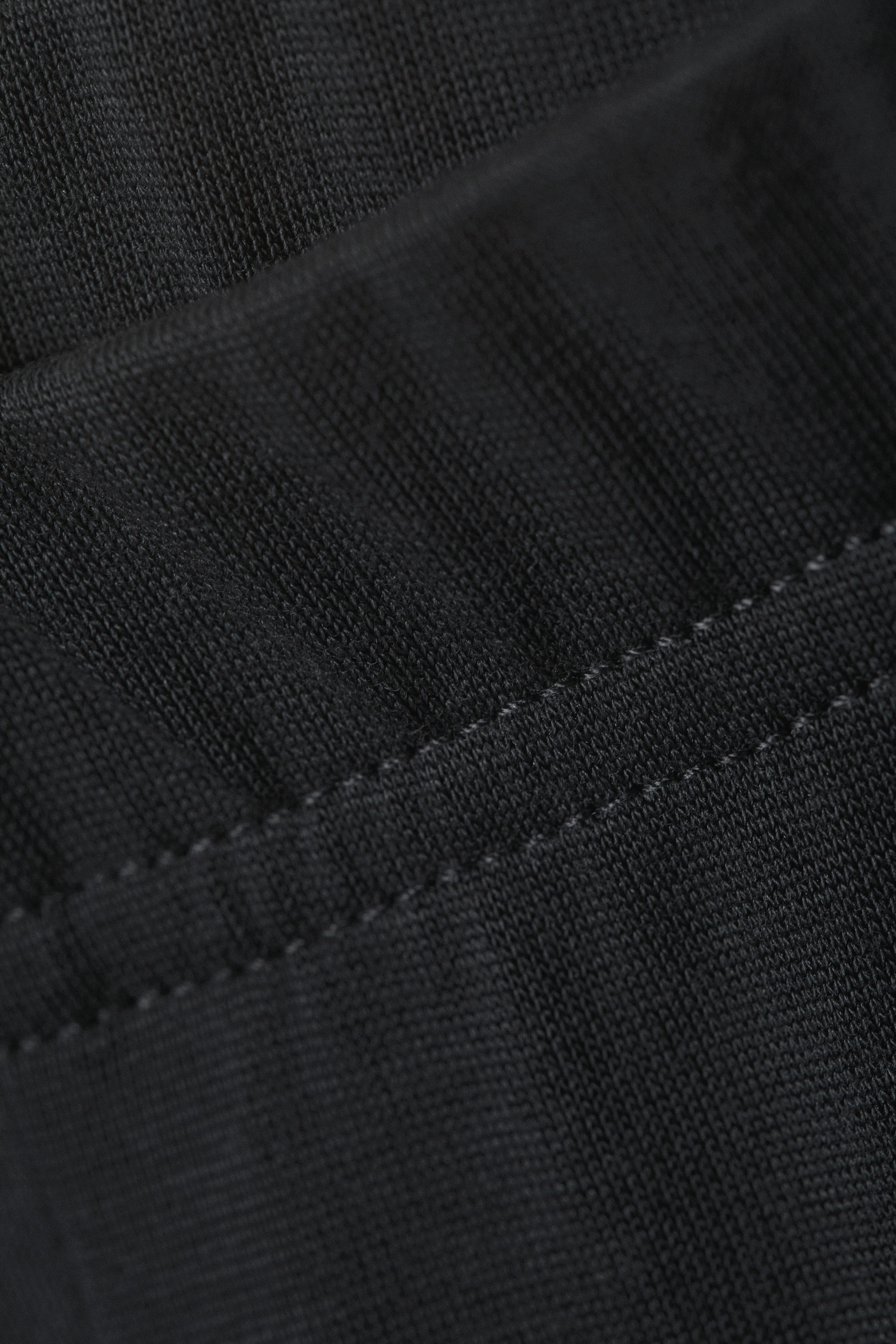 Washed Black - Soft Low Rise Loose Wide Leg Trousers - 5