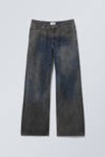 Mud Blue - Ample Low Loose Muddy Jeans - 0