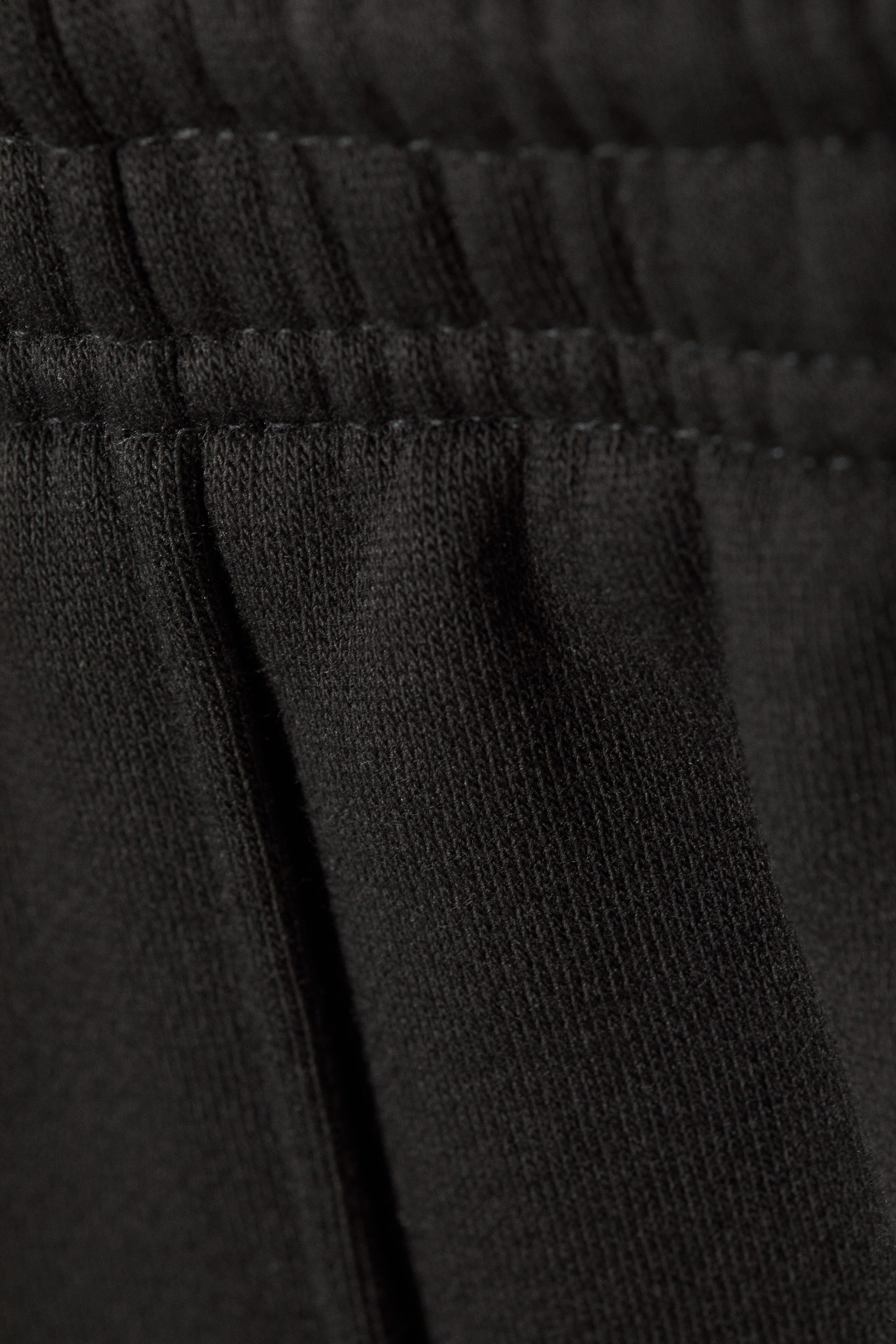 Black - Relaxed Heavyweight Trackpants - 1