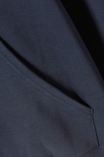 Dark Blue - Oversized Heavyweight Hoodie - 2
