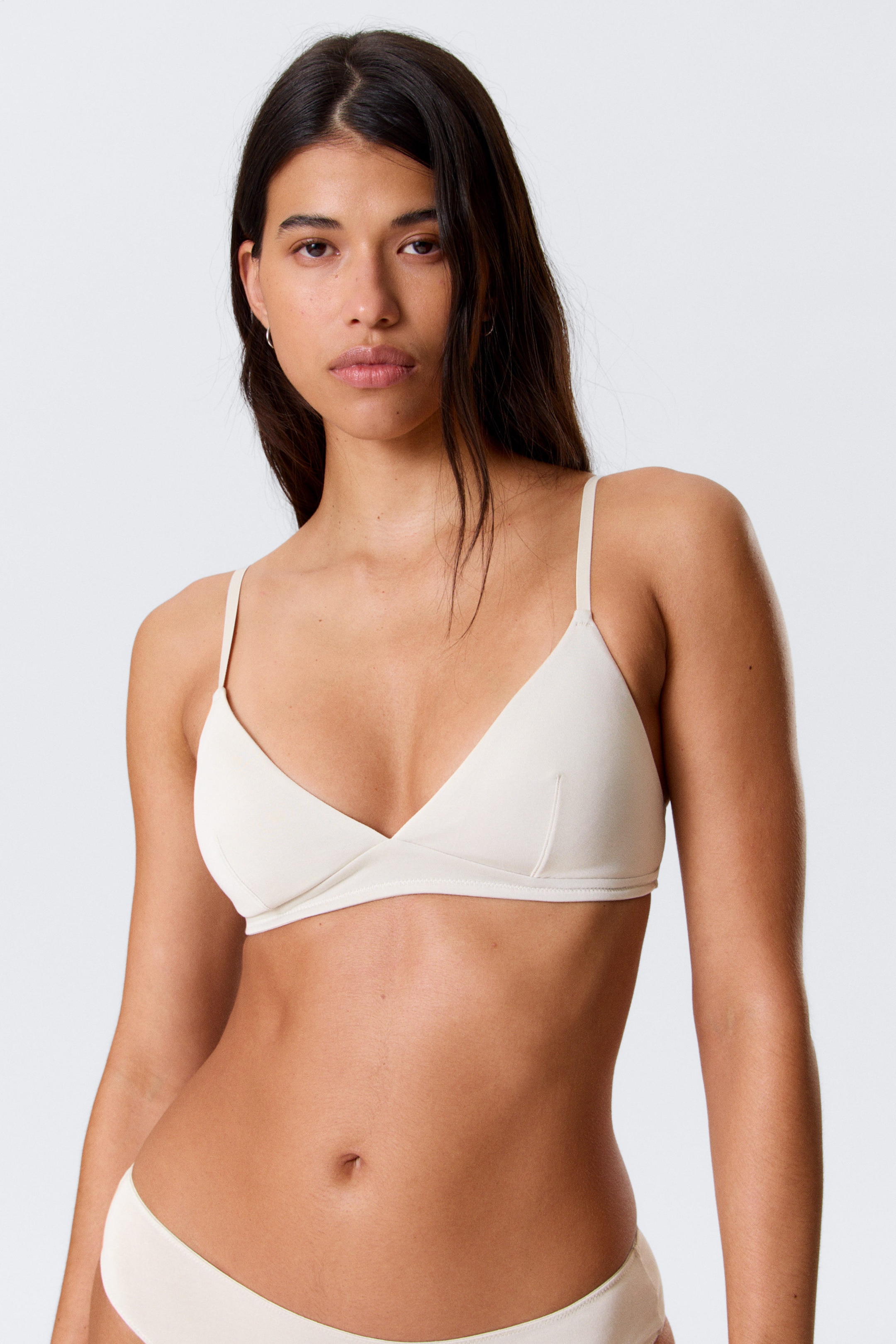 Washed Light Mole - Soft Padded Triangle Bra - 2