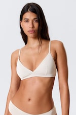 Washed Light Mole - Soft Padded Triangle Bra - 1
