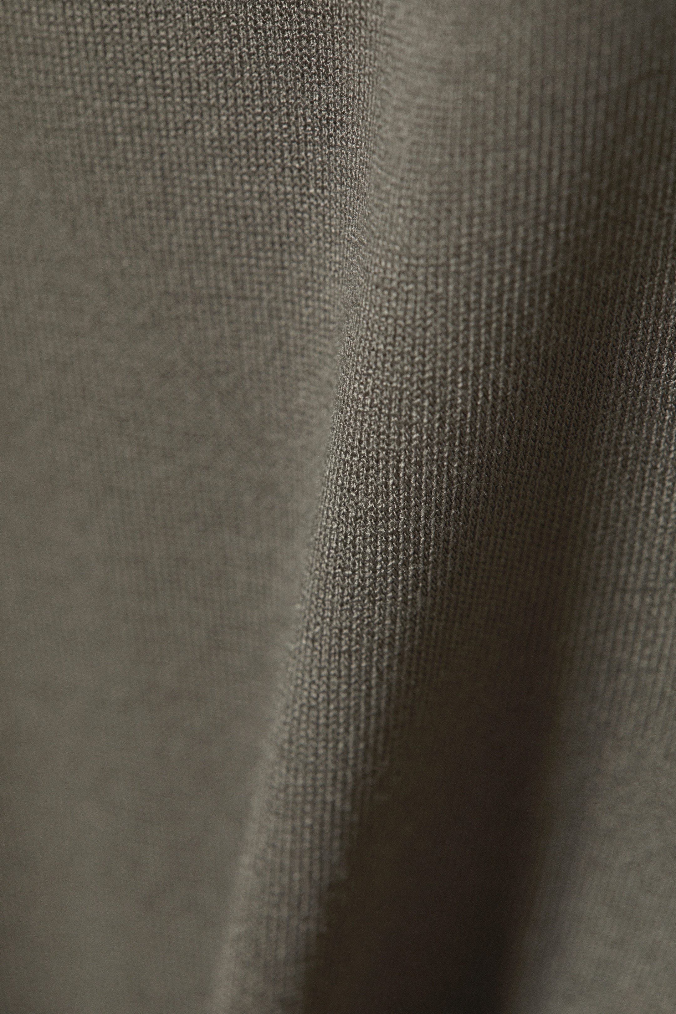 Khaki - Kleid mit offenem Rücken Yael - 2