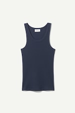 Dark blue - Close Fitted Tank Top - 0