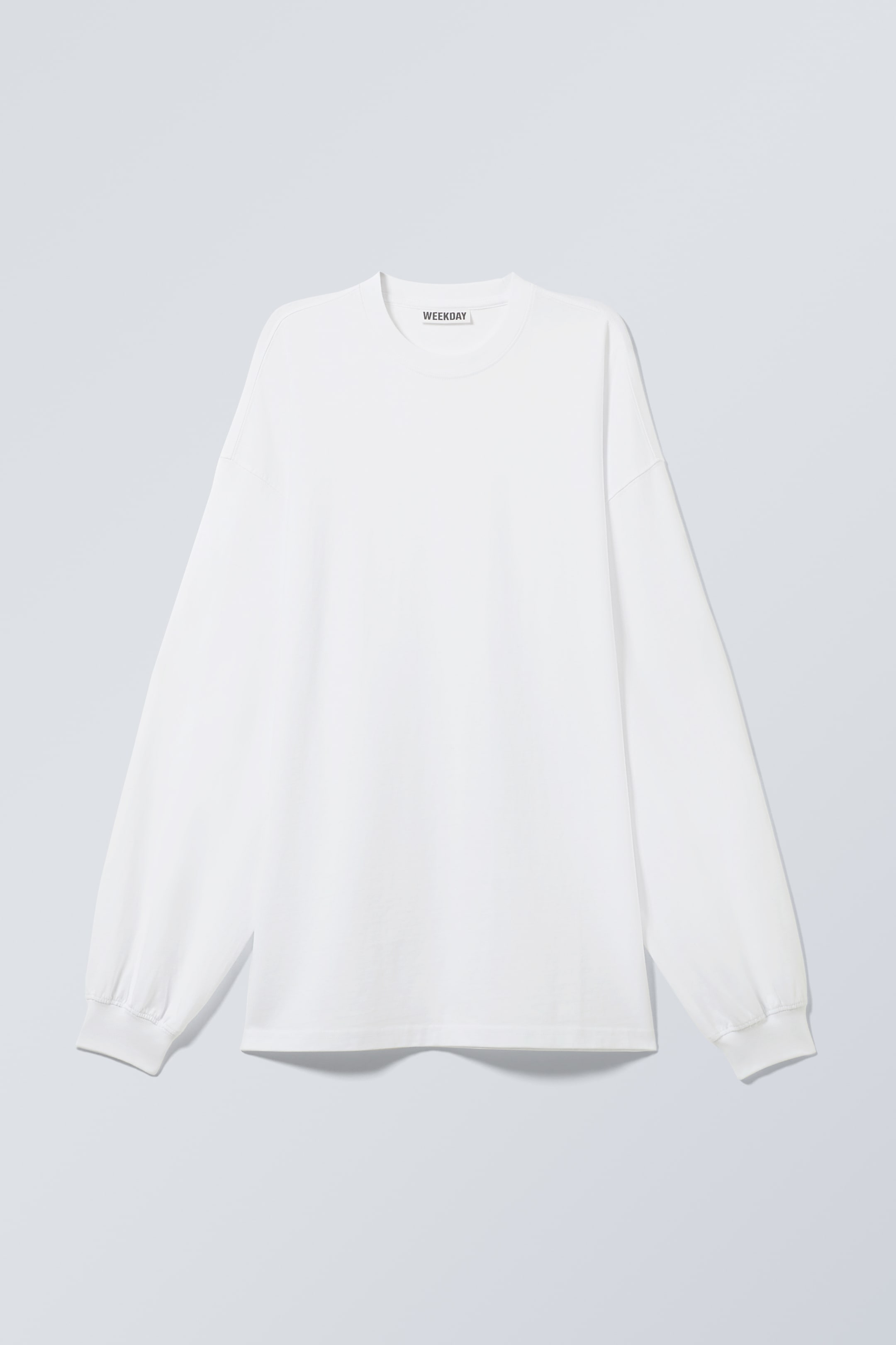 Größeres Bild ansehen: Oversized-Longsleeve - Weiß - Ladies | H&M DE 1
