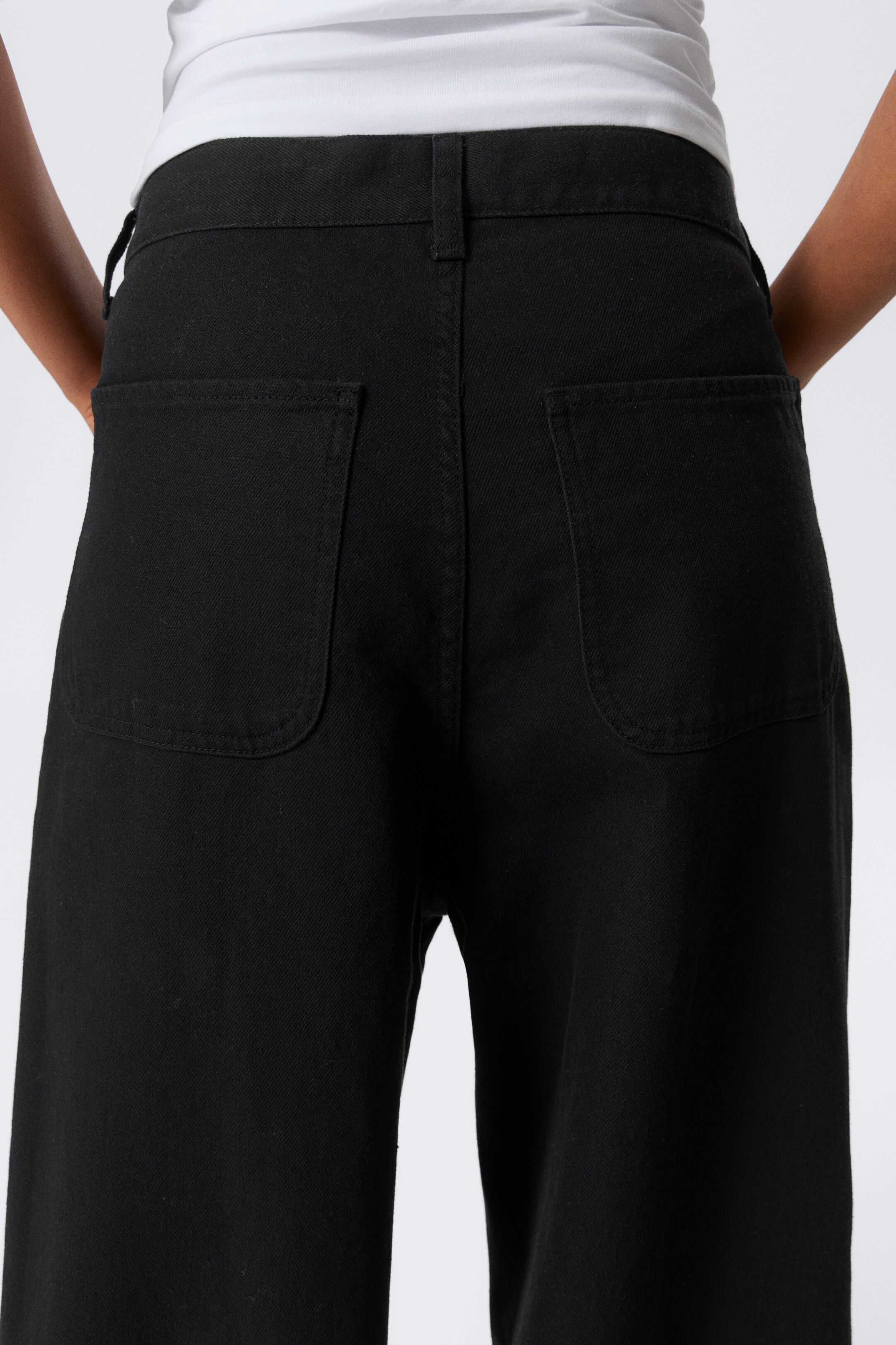 Agrandir l'image: Astro Loose Baggy Leg Pantalon en lin mélangé - Noir - HOMME | H&M FR 8