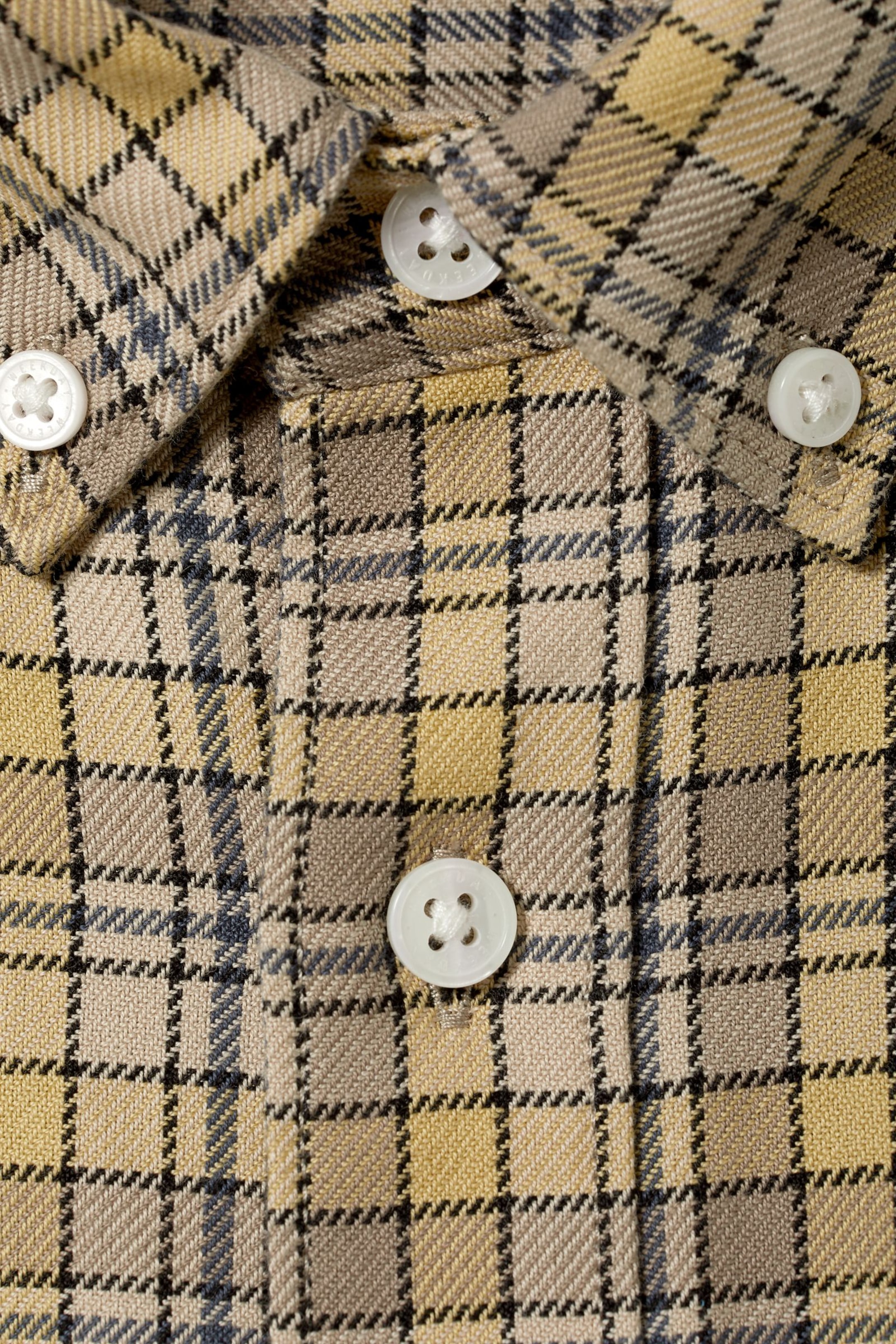 Beige - Malcon Checked Shirt - 1