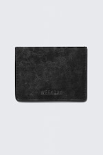 Svart - Kortfodral i skinnimitation - 0