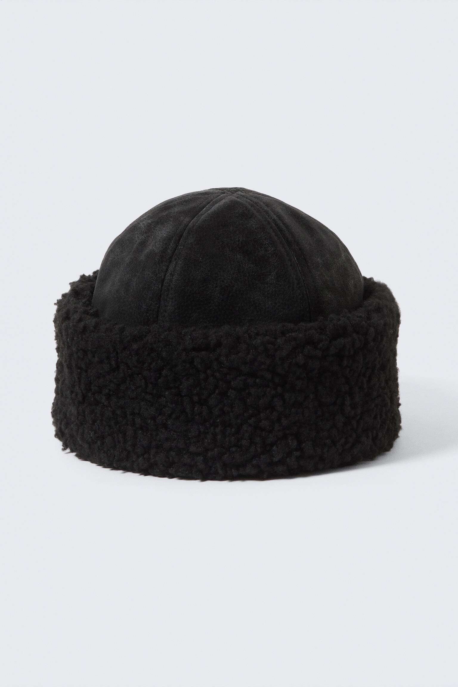 Chapeau en fausse fourrure - Noir/Noir/Noir/Marron - 2