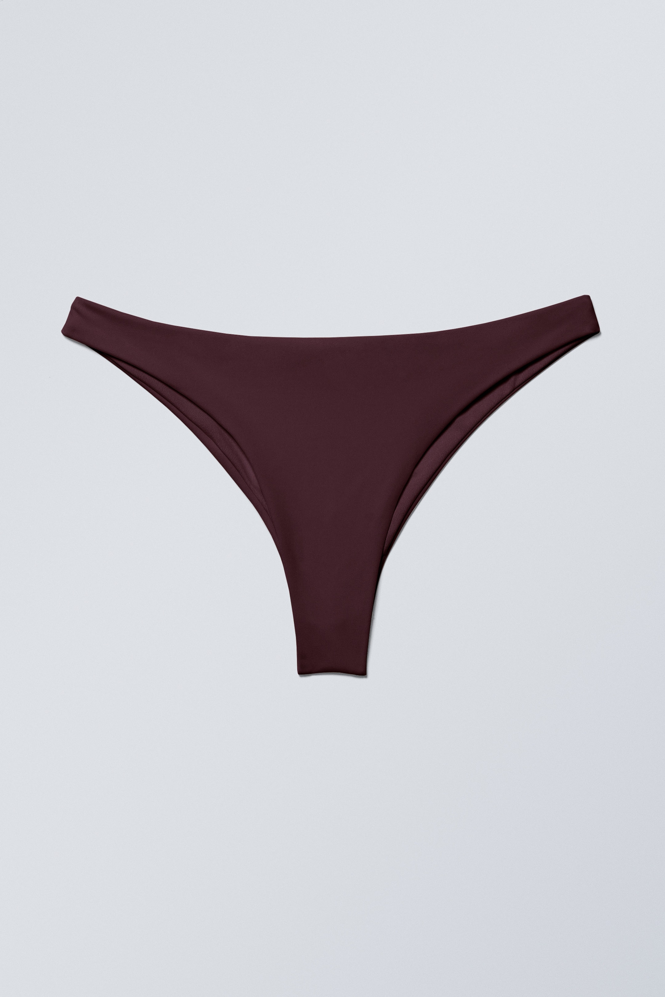 Dunkelrot - Brazilian-Bikinihose - 0