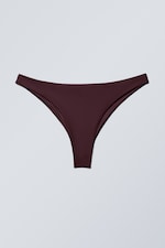Dunkelrot - Brazilian-Bikinihose - 0
