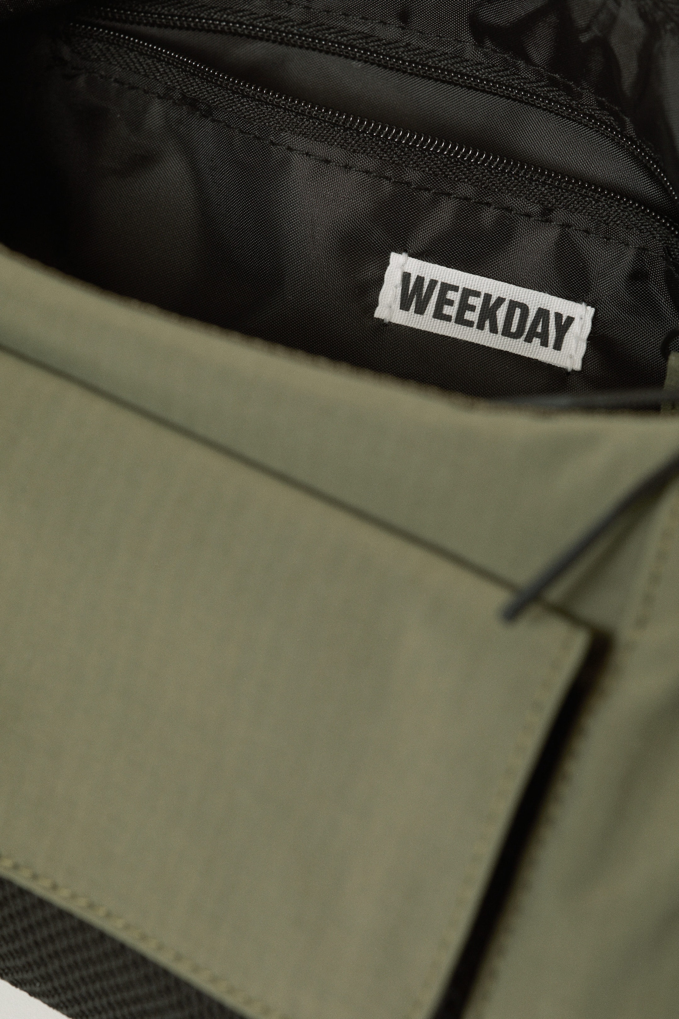 Khaki Green - Utility Handbag - 6