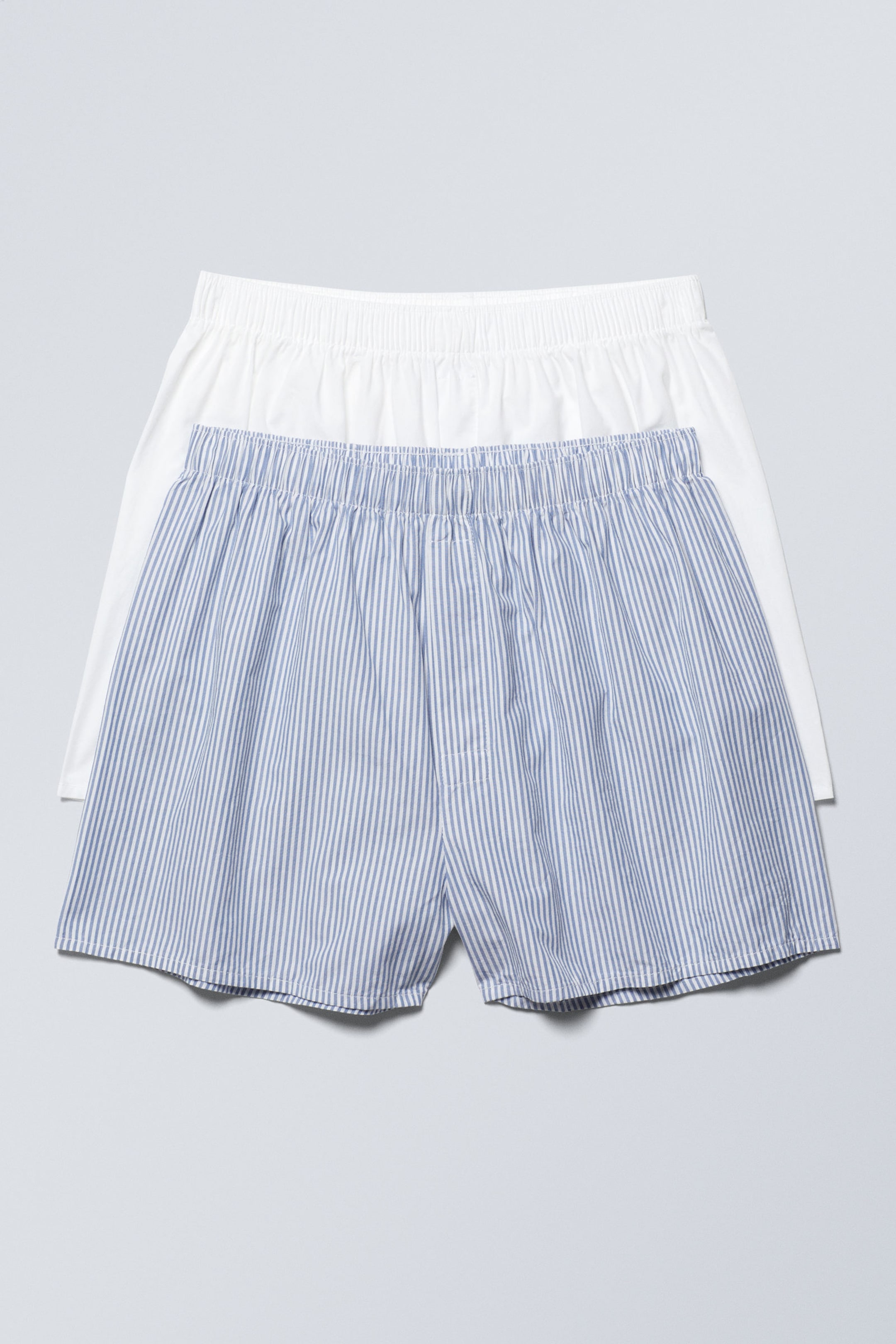 #6583A4 - 2-pack Boxer Shorts