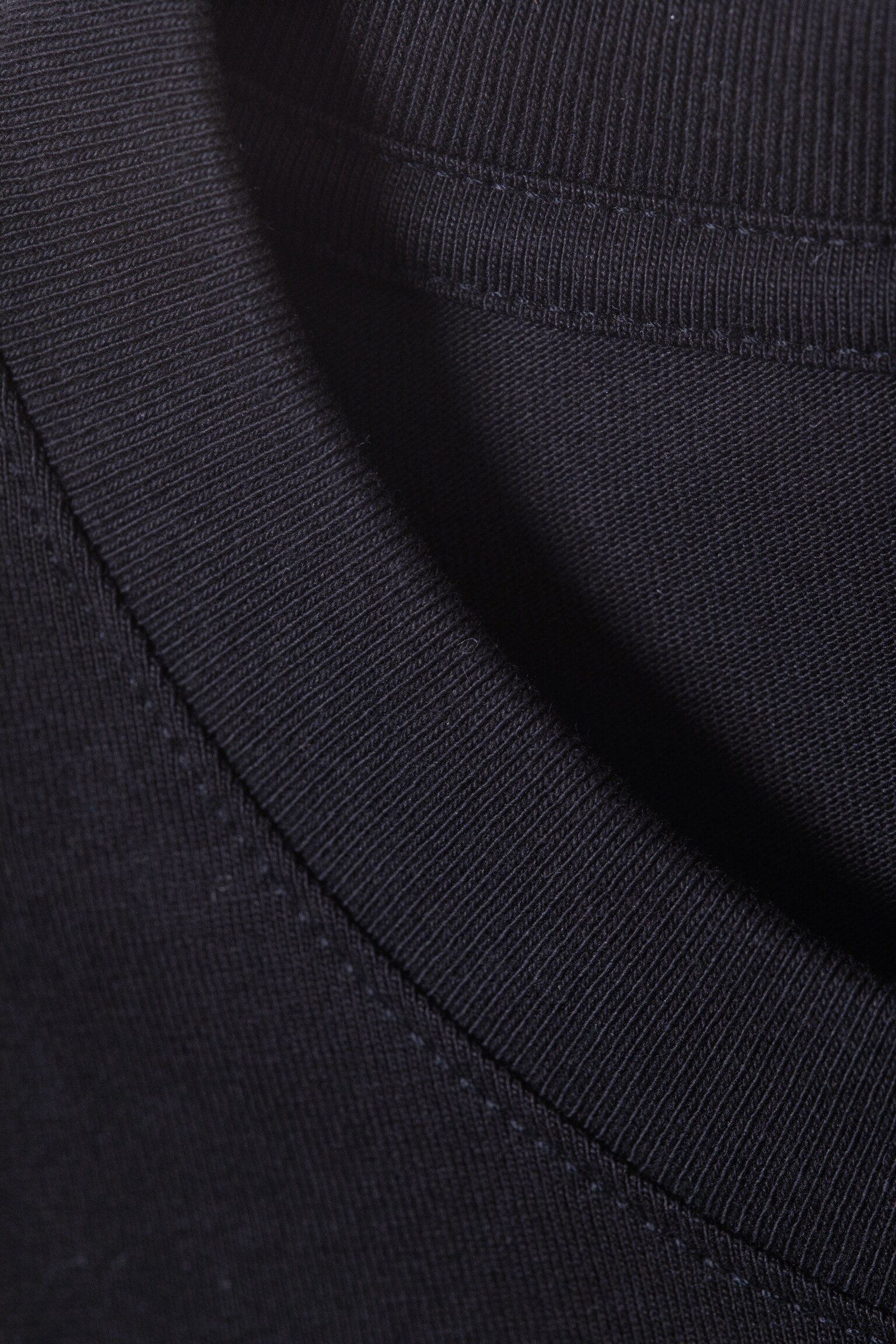 Short Boxy Heavyweight T-shirt - Dark Navy Blue/White/Dark Green/Light Dusty Blue/Black/Light Grey - 5