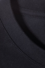 Dunkles Marineblau - Klassisches T-Shirt mit boxy Fit - 4