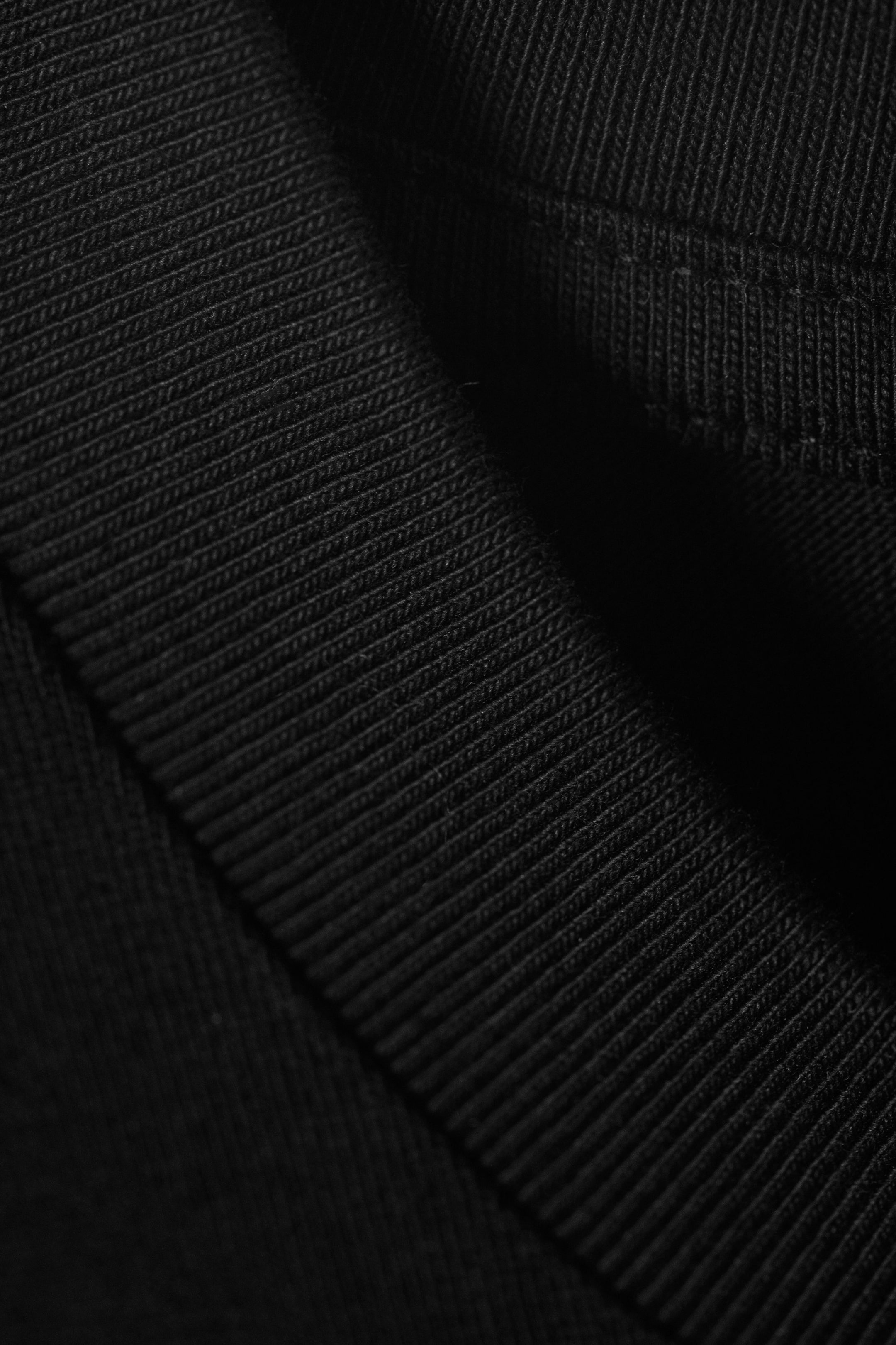 Schwarz - Lockeres, quadratisches Baumwoll-Tanktop - 2