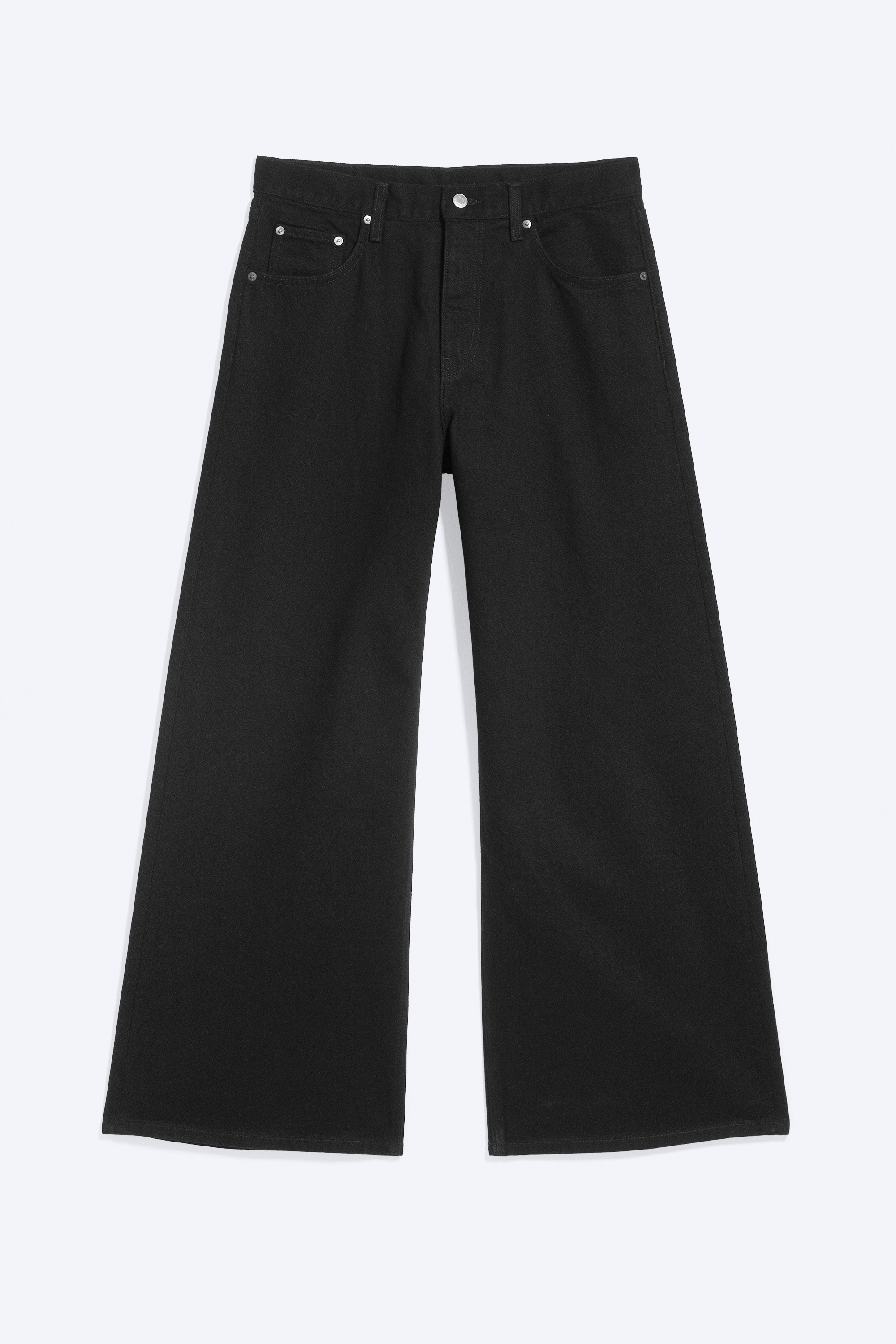 Solar Regular Waist Loose Wide Unisex Jeans - Zwart/Sailor Blue - Medium Blue/Blue Rinse – Donkerblauw/Blue Horses - Medium Blue