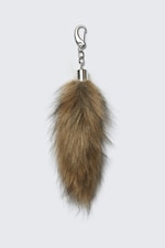 Dark Mole - Faux Fur Bag Charm - 0