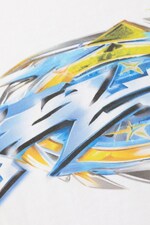 Robo Razor - Oversized Graphic Printed T-shirt - 1