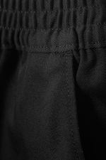 Black - Loose Fit Chino Shorts - 5