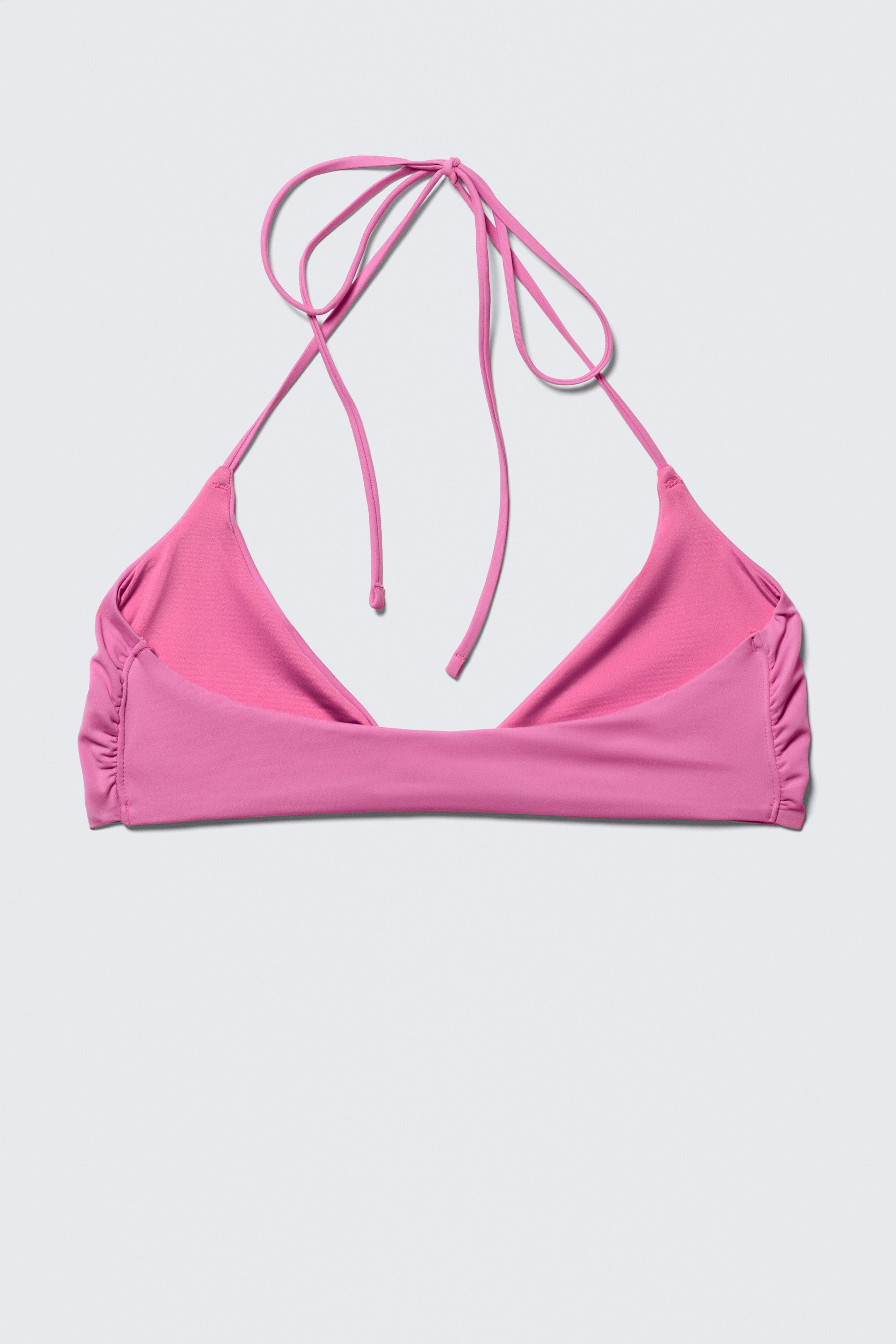 Pink - Turn Halter Bikini Top - 4