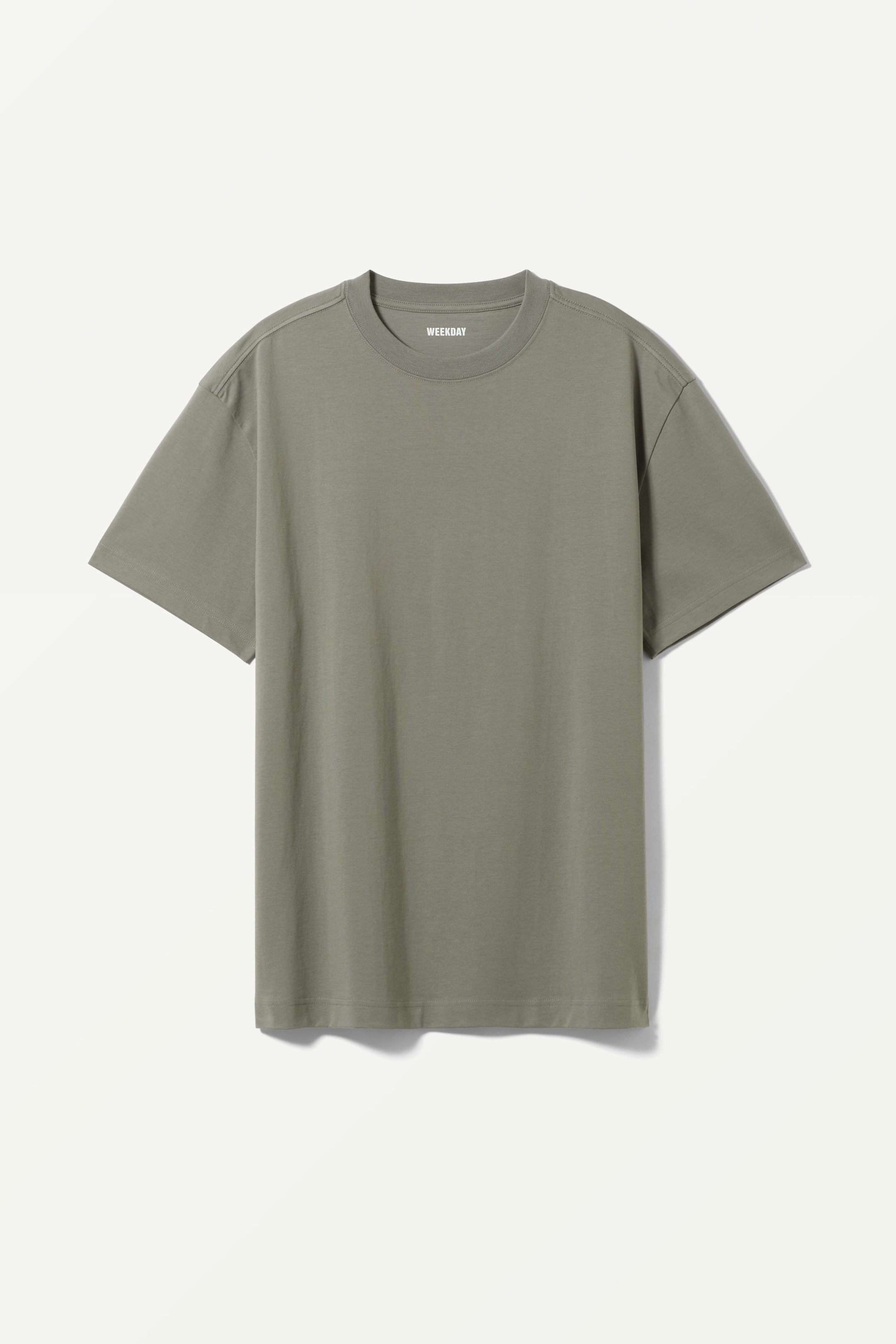 Grey - Oversized Heavyweight T-shirt - 0