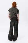 astro loose baggy leg jeans - Deep Night - Black | Weekday WW