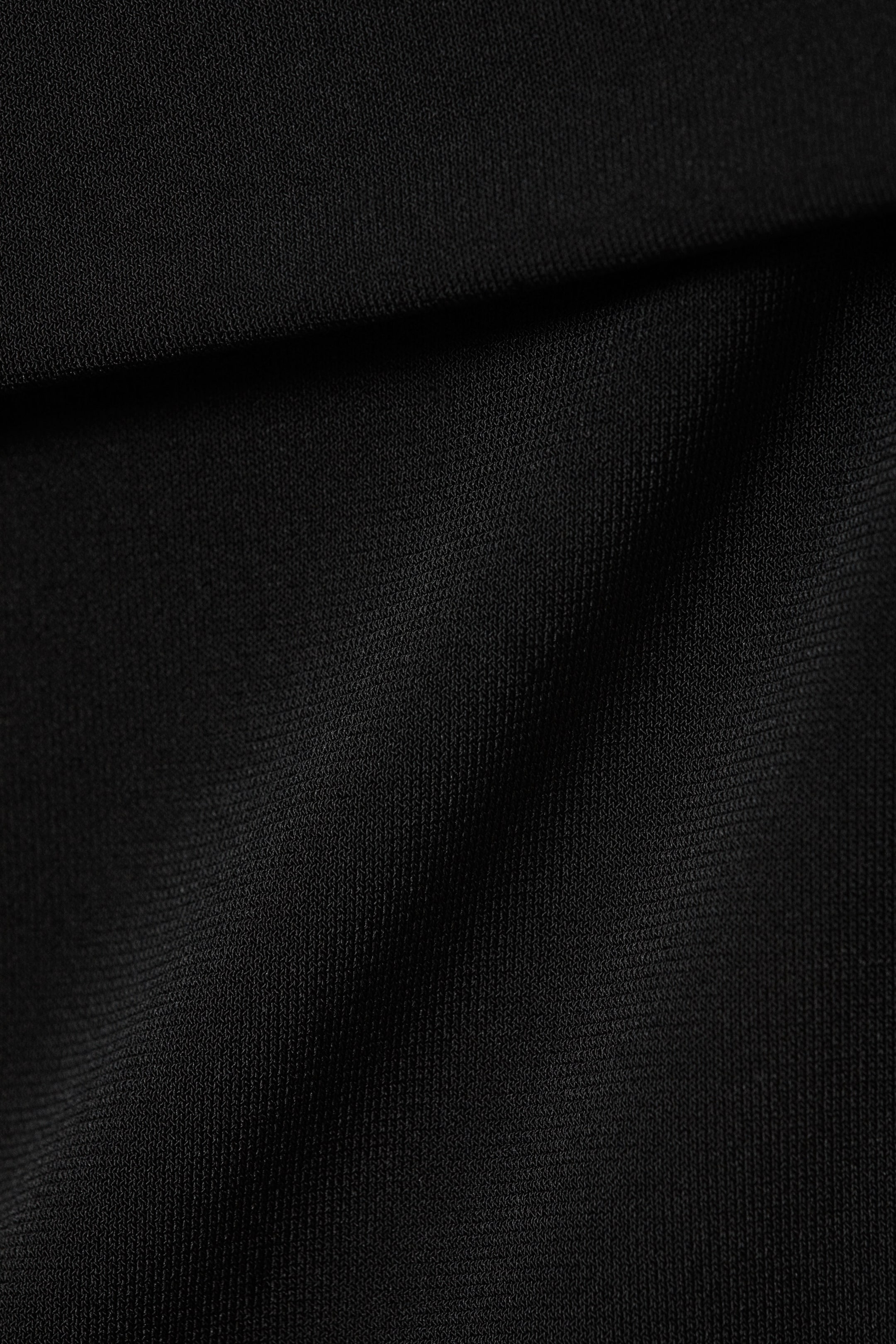 Noir - Haut ajusté sans manches à épaules dénudées - 5