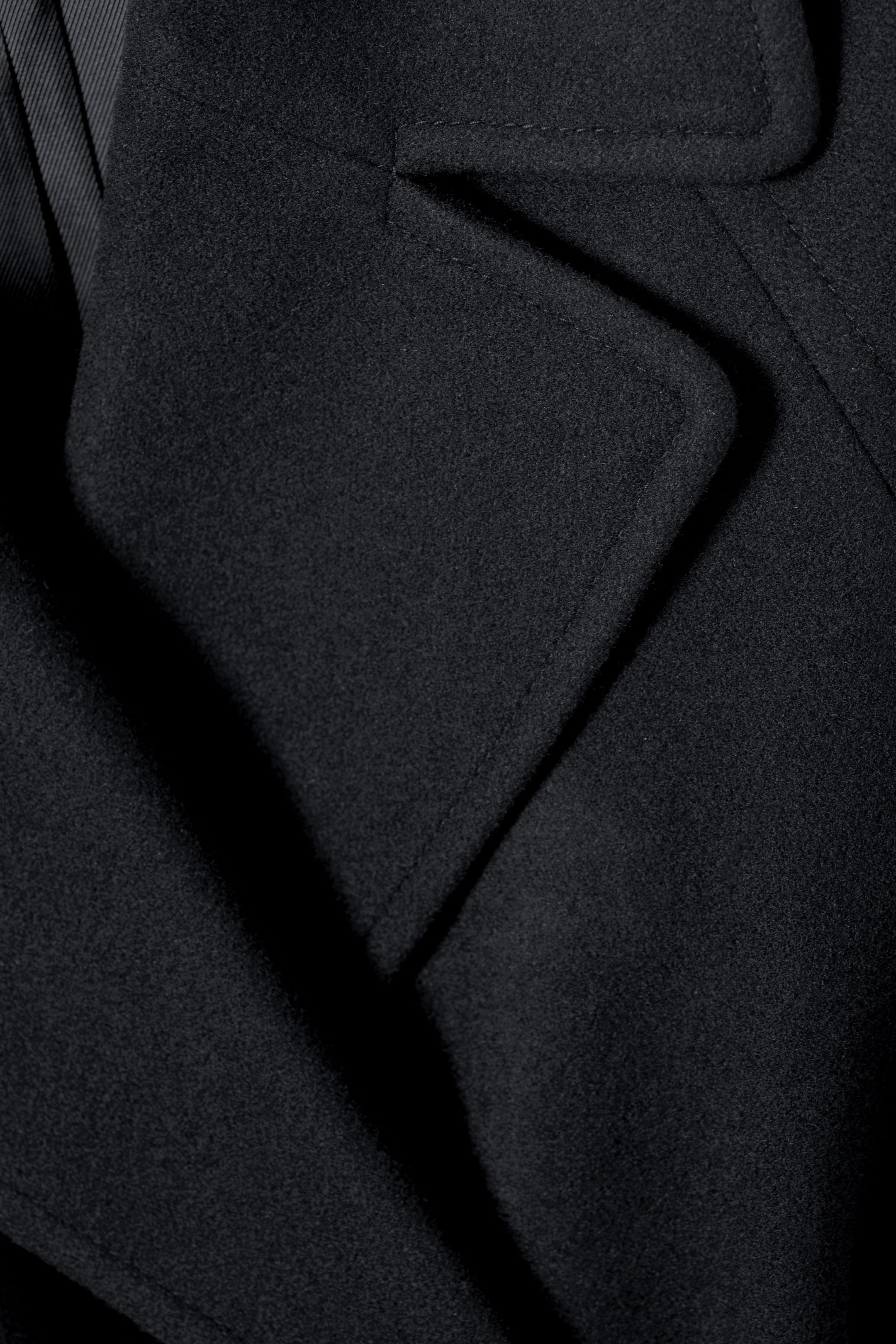 View larger image: Kia Oversized Wool Blend Coat - Black - Ladies | H&M GB 3