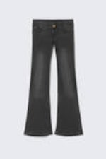 #5F6168 - Booty Bei Low Waist Skinny Bootcut Jeans