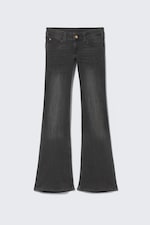 Schwarz - Booty Bei Low Rise Skinny Bootcut Jeans - 0