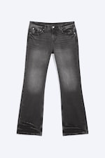 Empire Black - Black - Sky low rise regular bootcut jeans - 5