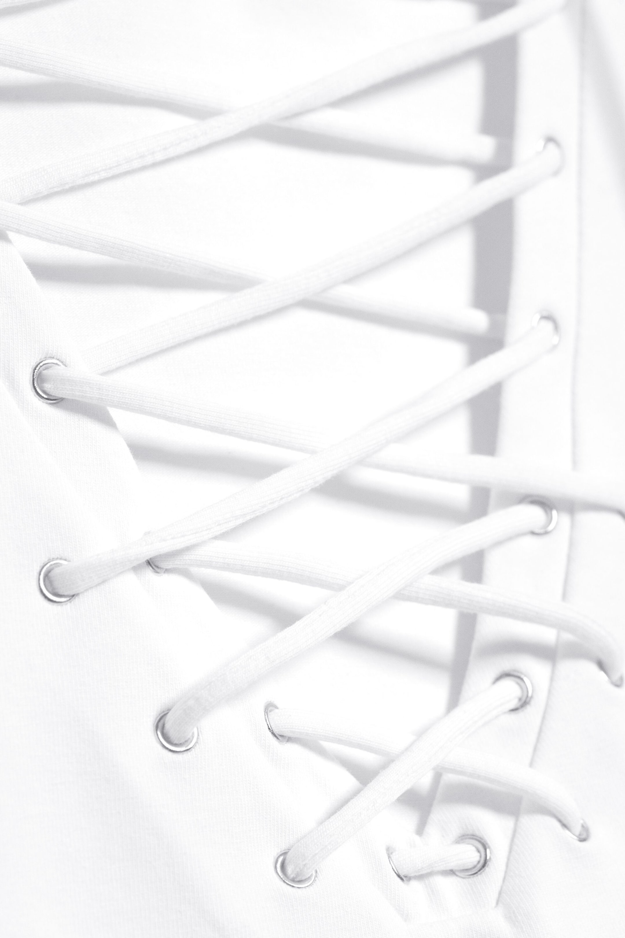 Blanc - Haut à bretelles col V - 5