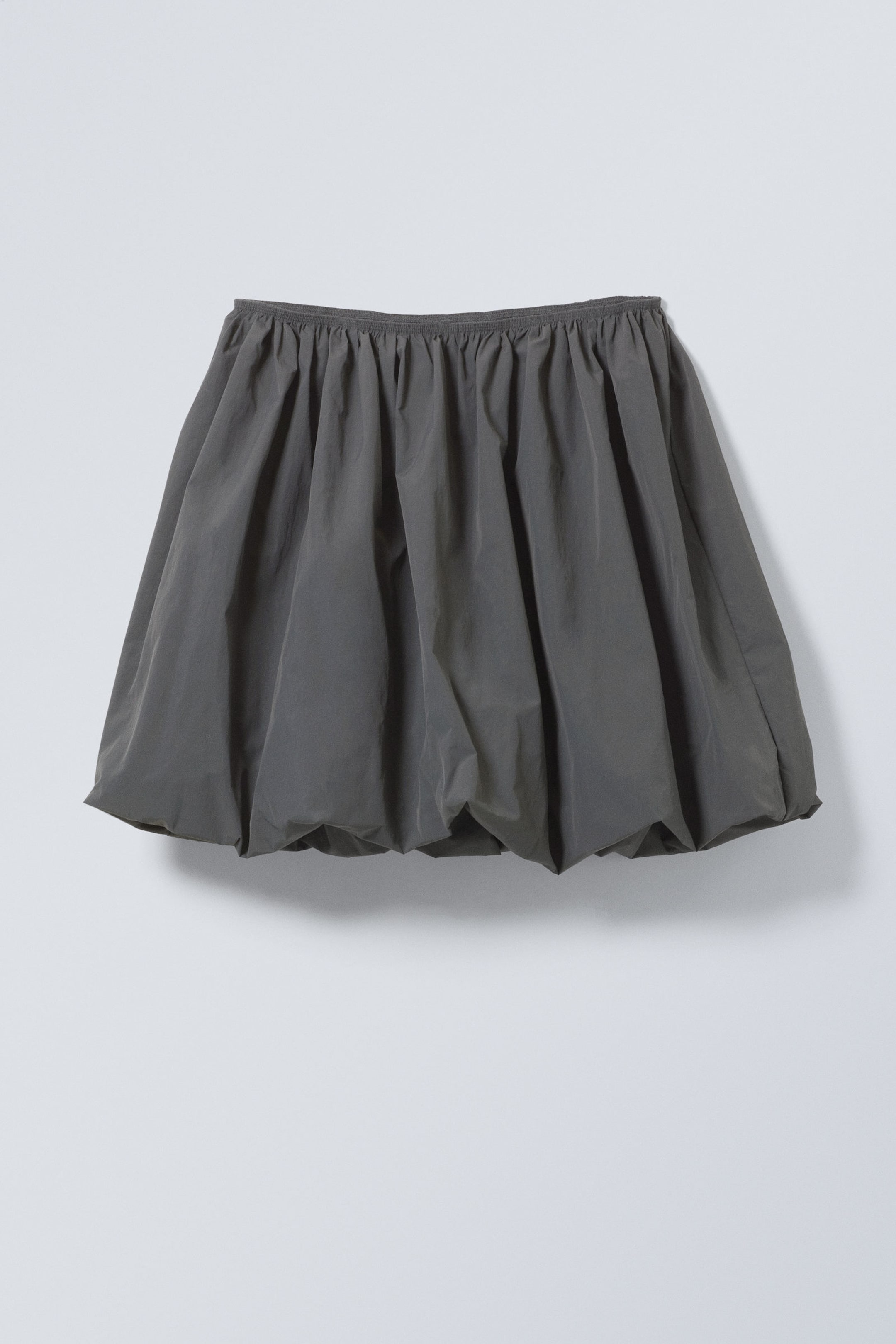 Dark Grey - Olivia Balloon Skirt - 0