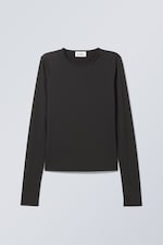 Black - Fine Long sleeve - 0