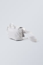 Staubiges Grau - Kleine Messenger-Bag - 1