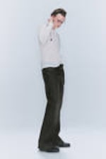 Chafe Black - Boo Bootleg Low Waist Regular Bootcut Jeans - 1