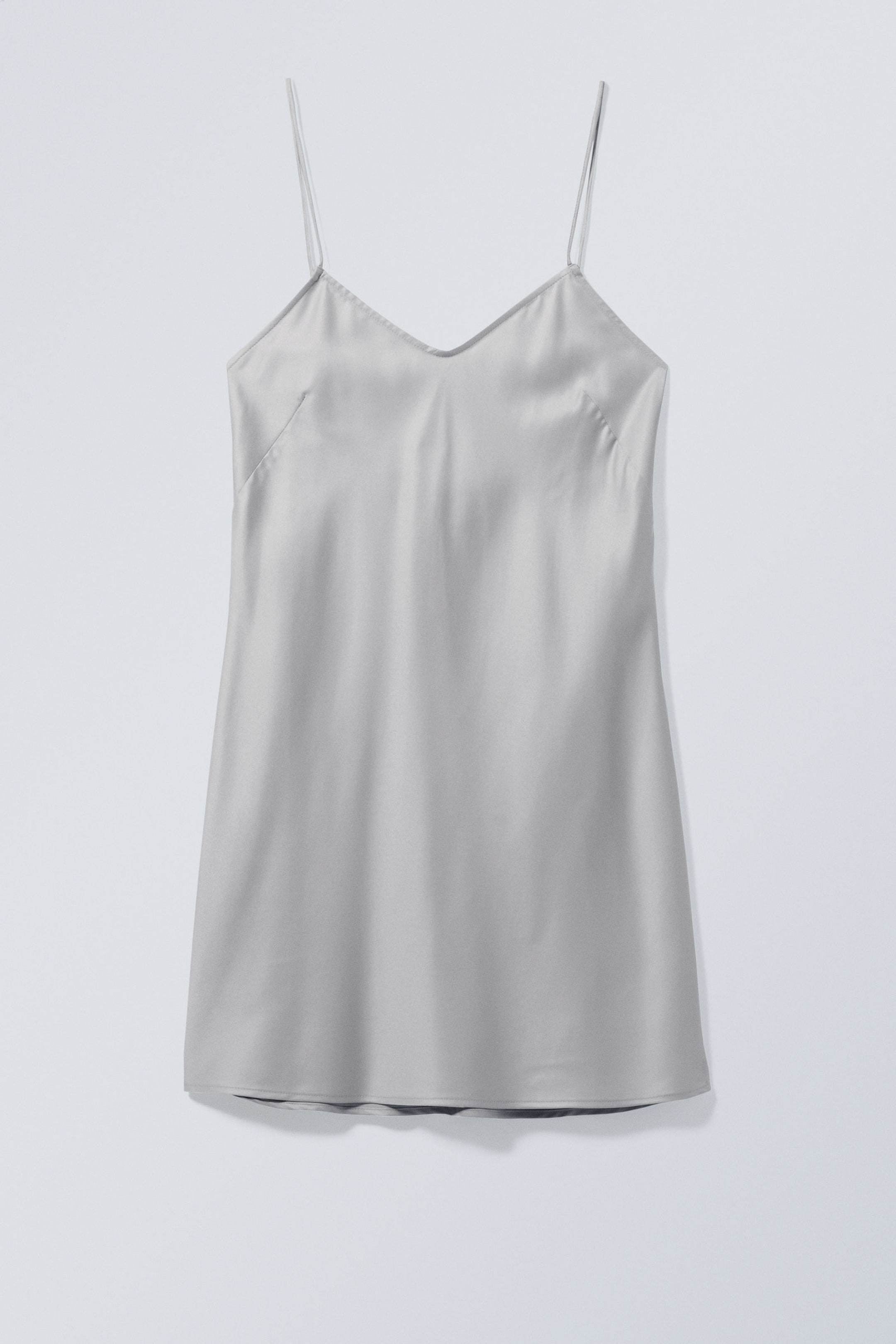 Light Dusty Grey - Yui Mini Slip Dress - 0