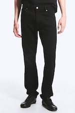 Black Rinse – svart - Orion rett slim-fit-jeans med mellomhøyt liv - 1