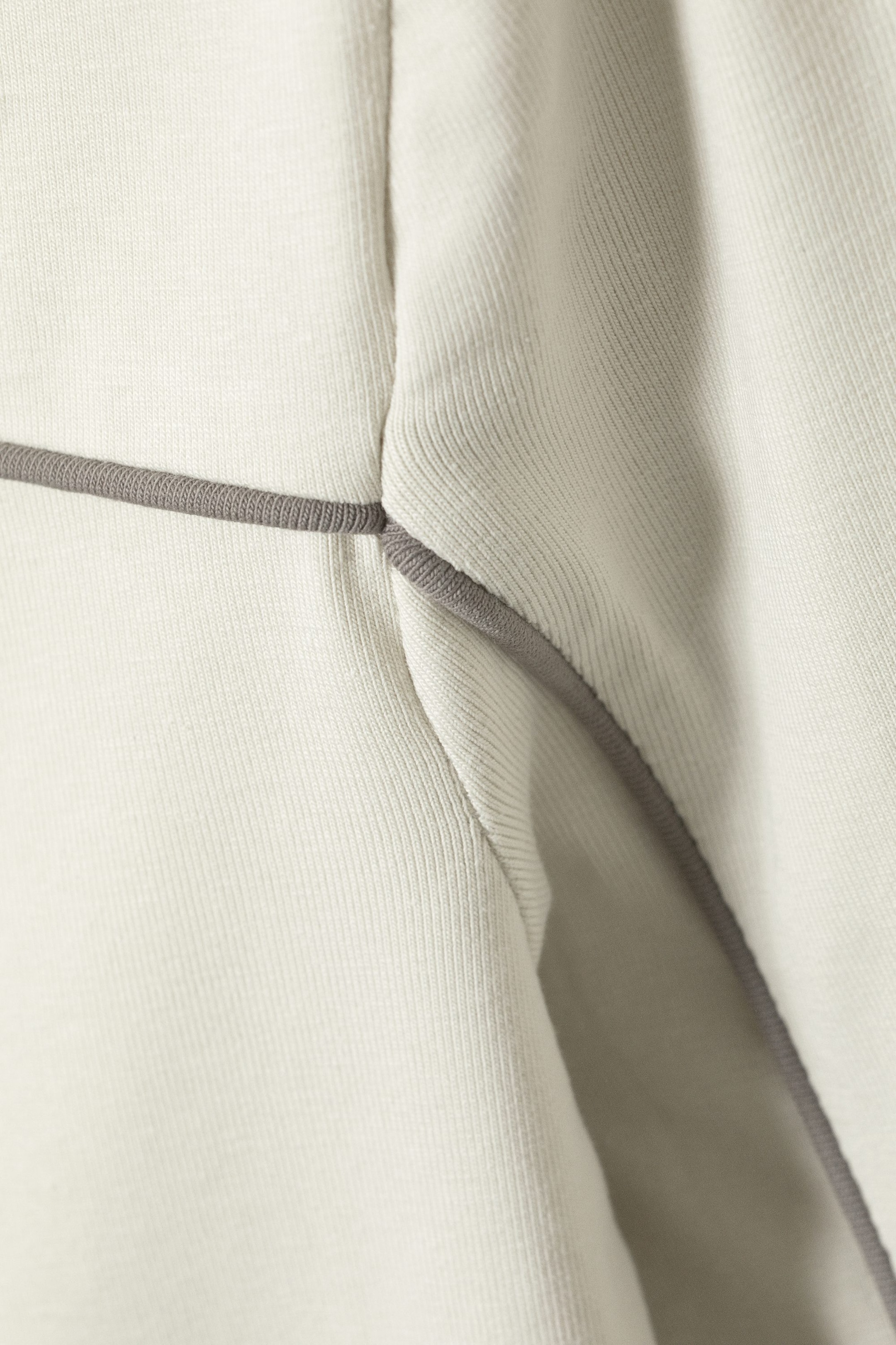 Ecru - Pace Piping Longsleeve - 1