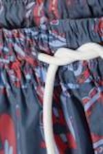 Blue paisley - Tan Paisley Swim Shorts - 1