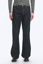 Blue Rinse – Bleu foncé - Jean bootcut décontracté taille moyenne Mercury - 1