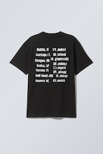 World Tour - Oversized Graphic Printed T-shirt - 1