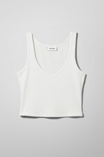 White - Novella Singlet - 0