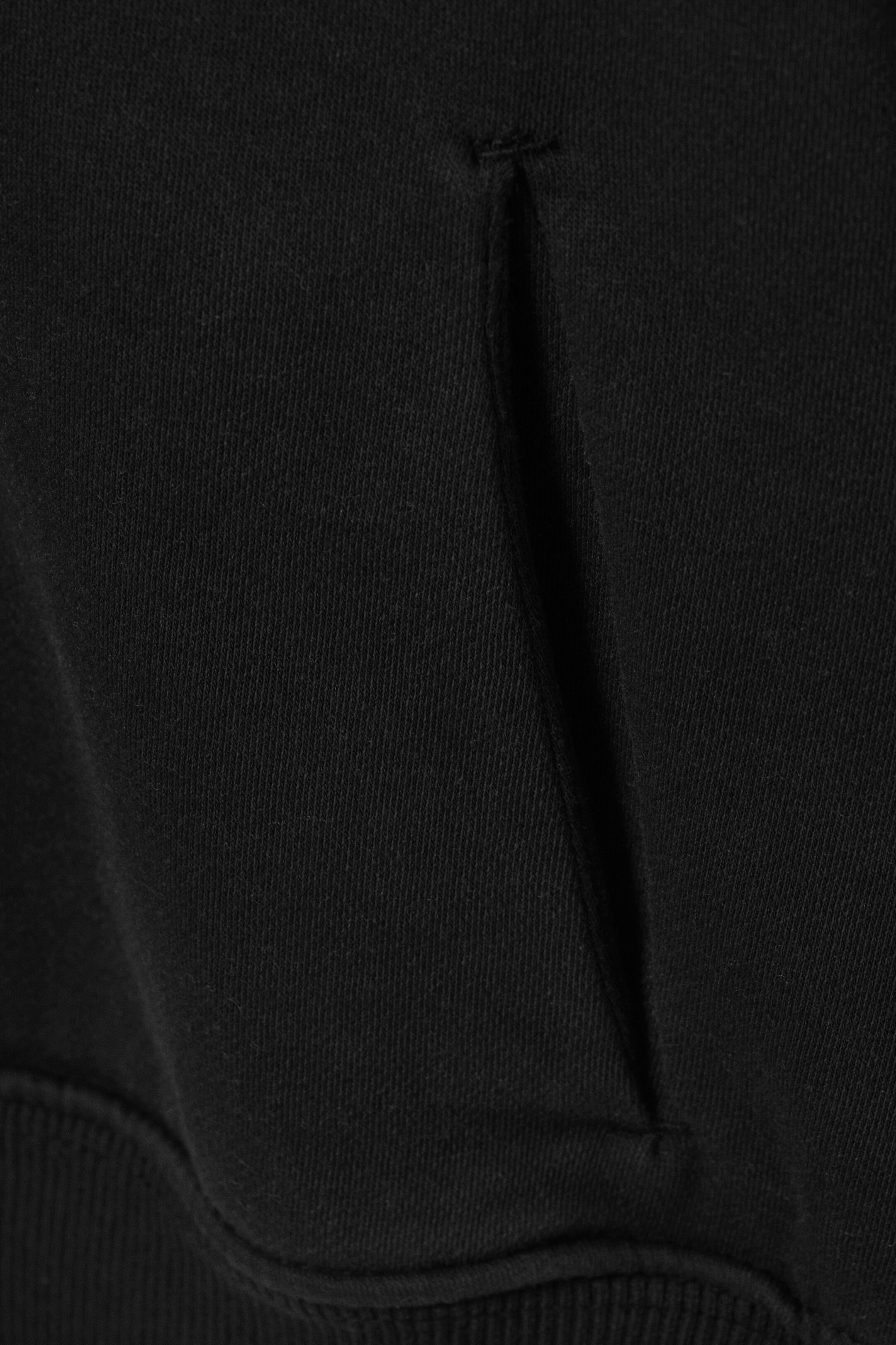 Visa större bild: Klassisk kraftig zip-hoodie - Svart - DAM | H&M FI 5
